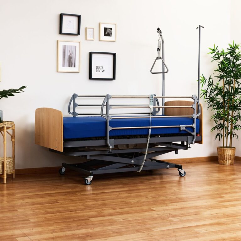 Alquiler de camas articuladas con carro elevador a domicilio en Asturias, Gijón y Oviedo