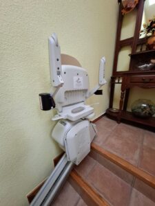 Silla salvaescaleras recta interior Asturias